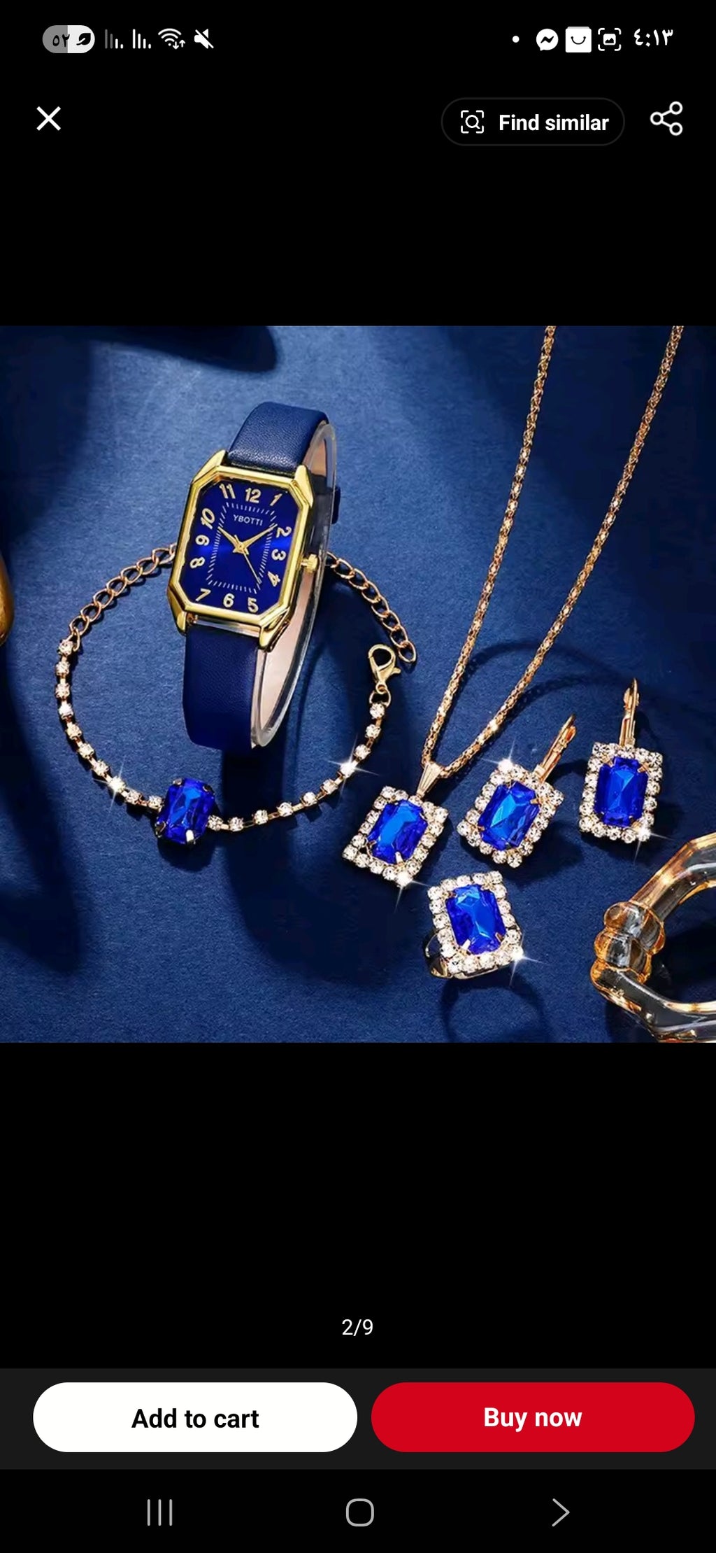 Luxury Women's Watch & Jewelry Gift Set